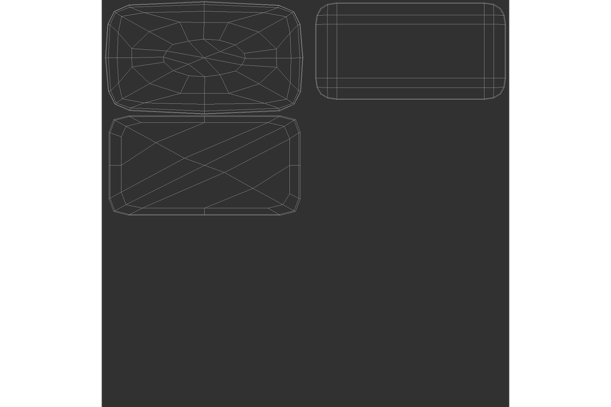 White Rectangle Magnet 3D Model, an Object 3D Model by rebrandy (Photo 6 of 9)