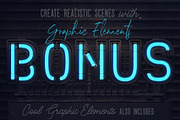 Futuristic Neon 3D Lettering, a Graphic by TVartworks (Thumbnail 10 of 20)