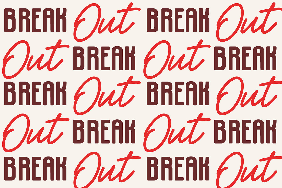 Fastry Font Duo Signature Sans Combo, a Script Font by Maulana Creative (Photo 6 of 7)