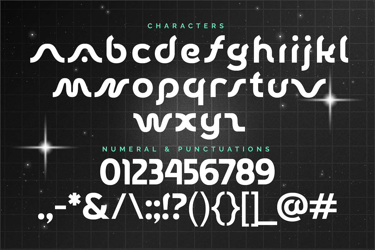 Novan, a Font by Drizy (Photo 7 of 10)