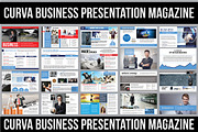 Curva Business Magazine Presentation, a Presentation Template by Orlin (Thumbnail 2 of 5)