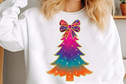 Glitter Brushstroke Christmas Tree, an Illustration by SinaCreation (Thumbnail 2 of 7)
