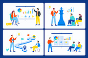 80 Business Illustrations Bundle, a Finance Illustration by Brickclay (Thumbnail 8 of 11)