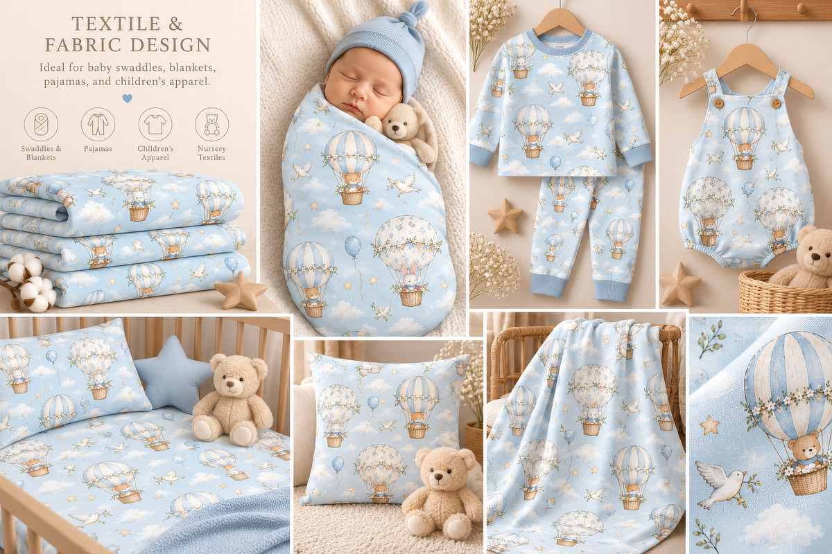 Cute Animals Nursery Wallpaper, a Wallpaper Graphic by by creative paper (Photo 8 of 12)