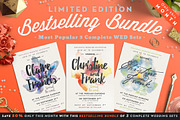 Bestselling Bundle II -40%, an Invitation Template by The Wedding Shop (Thumbnail 1 of 10)