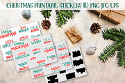 Christmas Stickers, a Print Template by Lenka_X (Thumbnail 2 of 2)