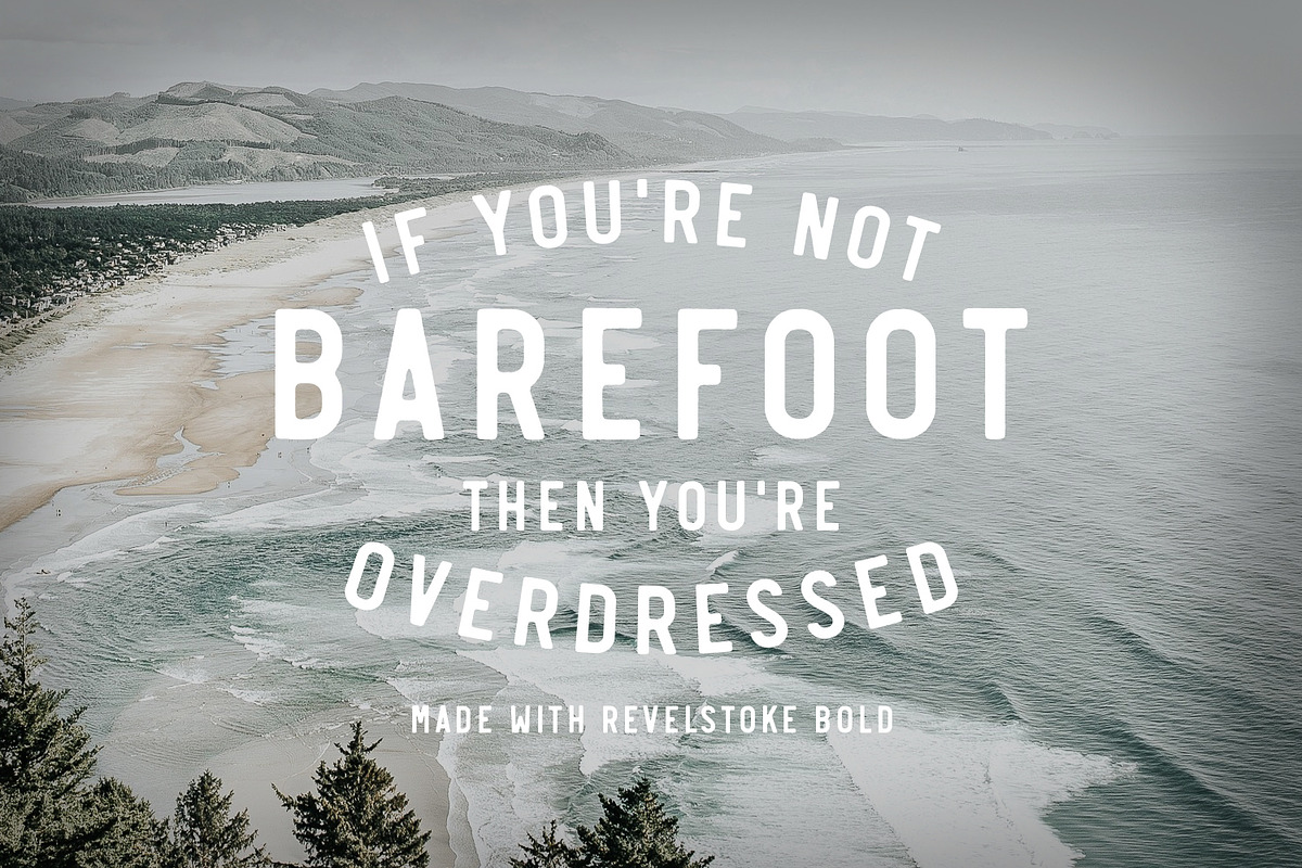 Revelstoke - 5 Font Family preview 2