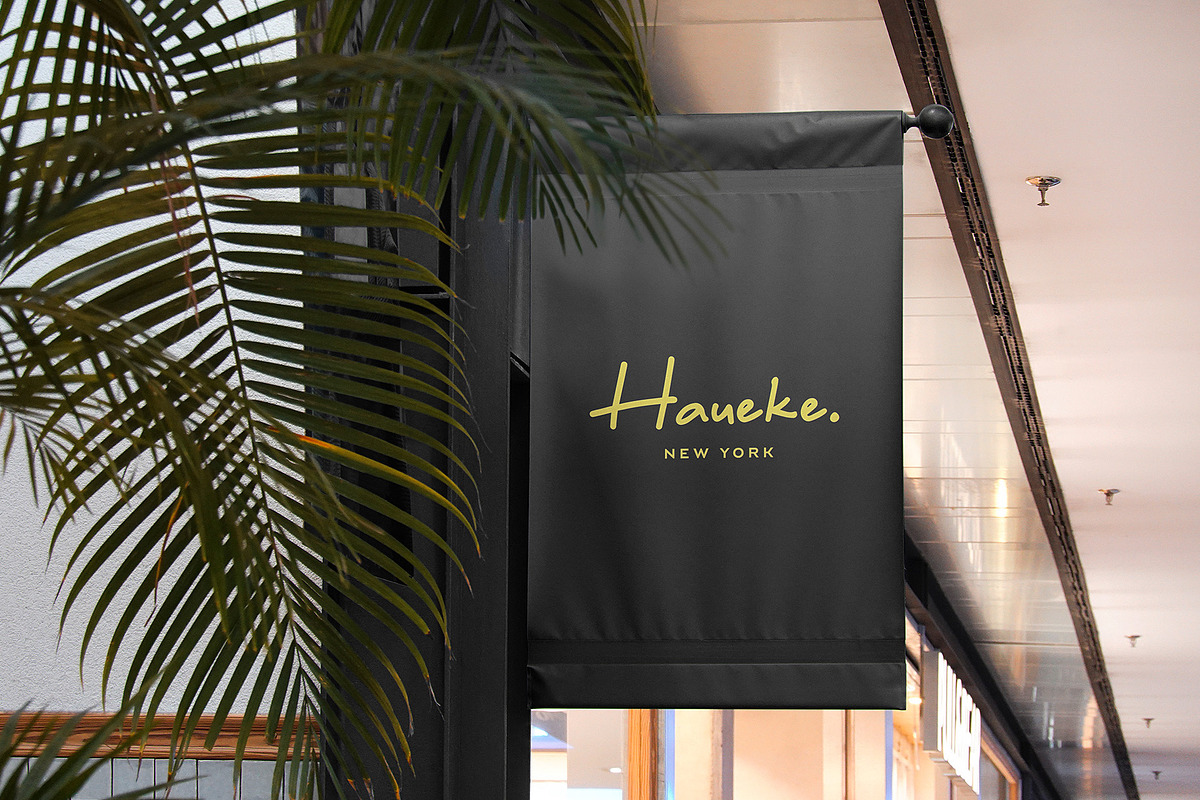 Logo Mockup Hanging Flag Sign, a Product Mockup by Asylab (Photo 3 of 5)