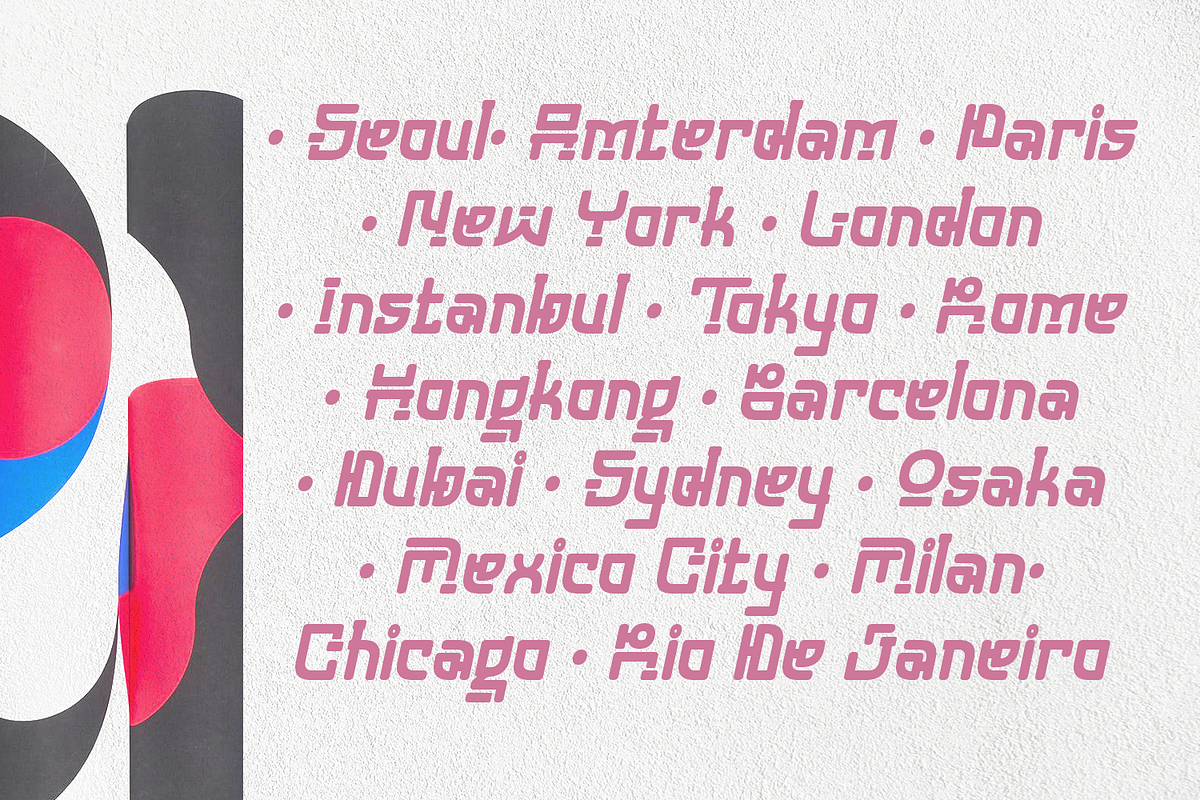 Daehyonse - Korea Font, a Sans Serif Font by madeDeduk (Photo 3 of 8)
