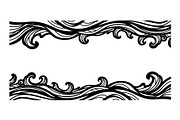 Vintage Wave Ornament Frame Bundle, an Illustration by Designer_Momina (Thumbnail 49 of 51)