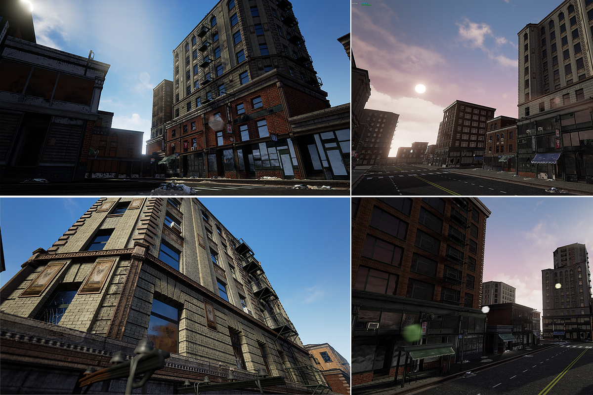 Game & Film - Building Set Modular, an Environmental 3D Model by PurePolygons (Photo 5 of 5)