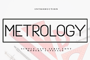 Metrology, a Sans Serif Font by InermediaSTUDIO (Thumbnail 1 of 8)