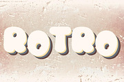 RETRO - Handwritting, a Handwritten Font by Charmingbear59.design (Thumbnail 1 of 5)
