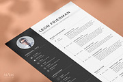 Modern Resume Template for Word, a Resume Template by MAM Design (Thumbnail 4 of 10)