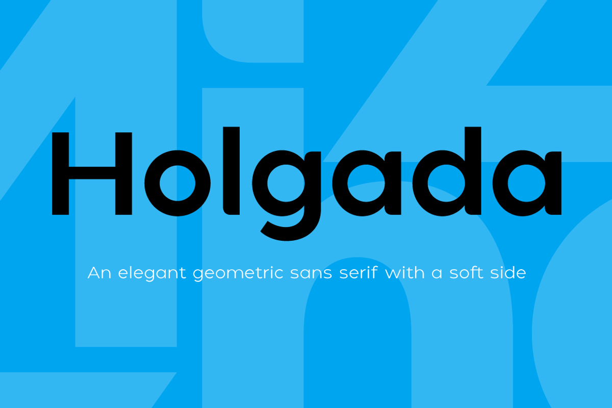 Holgada Font Family, a Font by Graviton Font Foundry (Photo 1 of 6)