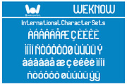 Smile World font, a Sans Serif Font by weknow (Thumbnail 7 of 8)