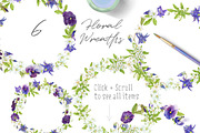 French Blues-Design Pack!, an Illustration by watercolorwild.graphics (Thumbnail 7 of 11)