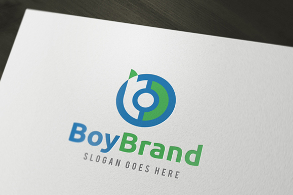 Boy Brand Logo, a Branding & Logo Template by rotree_man