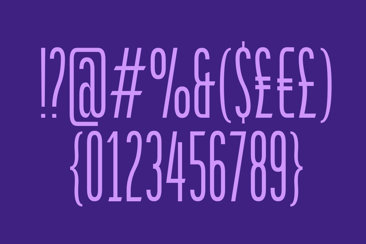 Hightershot – Modern Condensed Font, a Sans Serif Font by Fikryal Studio (Photo 5 of 10)