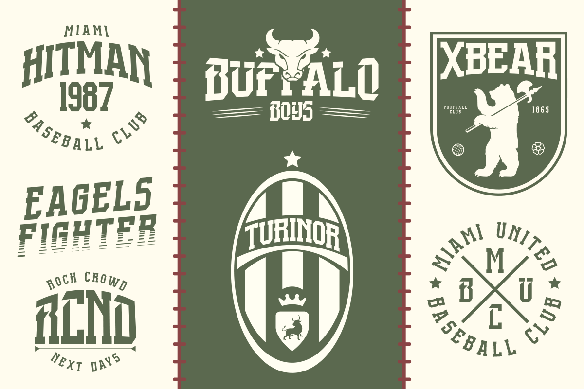 Supportex - Slab Baseball Font, a Slab Serif Font by Pandeka Studio (Photo 3 of 12)