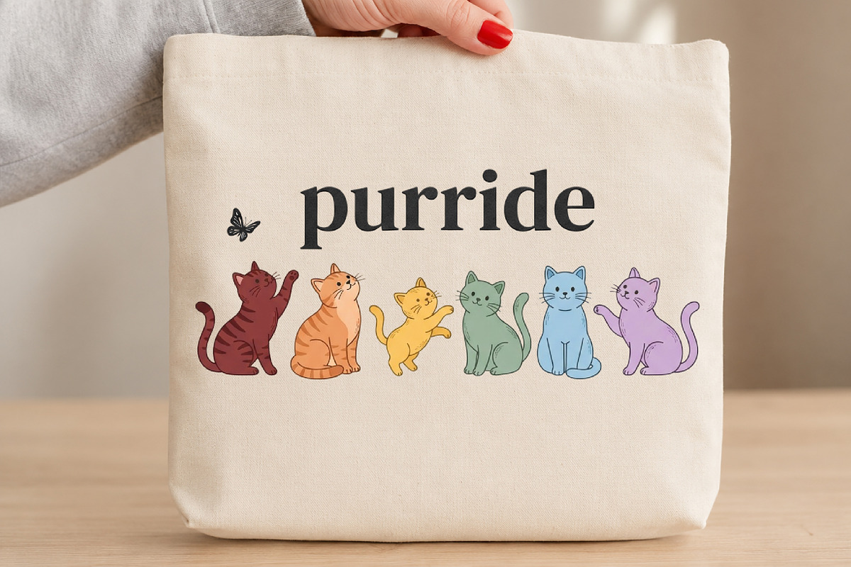 Purride Cats PNG, an Animal Illustration by DreamCafeArt (Photo 3 of 7)