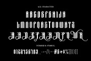 Wayley Blackletter Display Font, a Blackletter Font by Maulana Creative (Thumbnail 5 of 7)