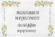 Peachy Fantasy - Art Nouveau Display, a Sans Serif Font by HipFonts (Thumbnail 3 of 8)