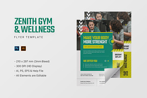 Zenith - Flyer Template, a Flyer Template by StreaksideStd
