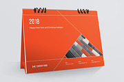 Desk Calendar 2018, a Stationery Template by Vepix (Thumbnail 1 of 12)