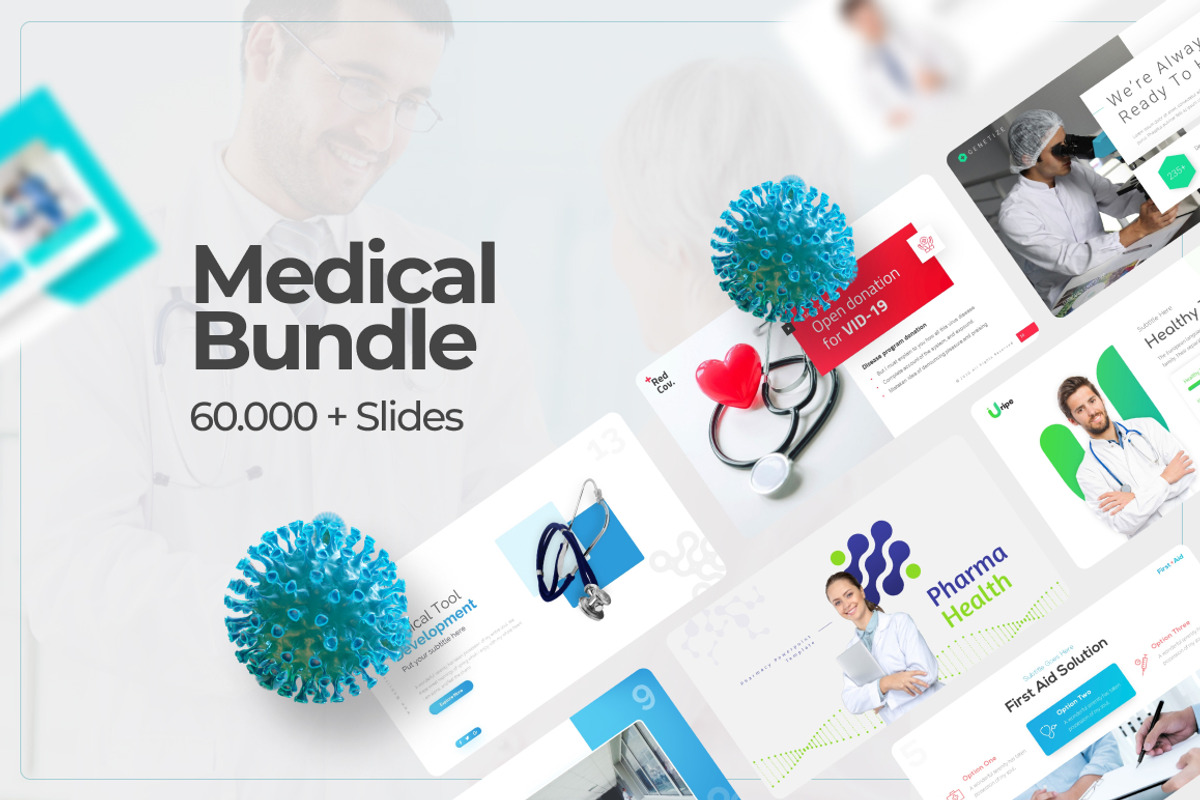 60.000+ Medical Presentation, a Presentation Template by Brandearth RRGraph (Photo 1 of 7)
