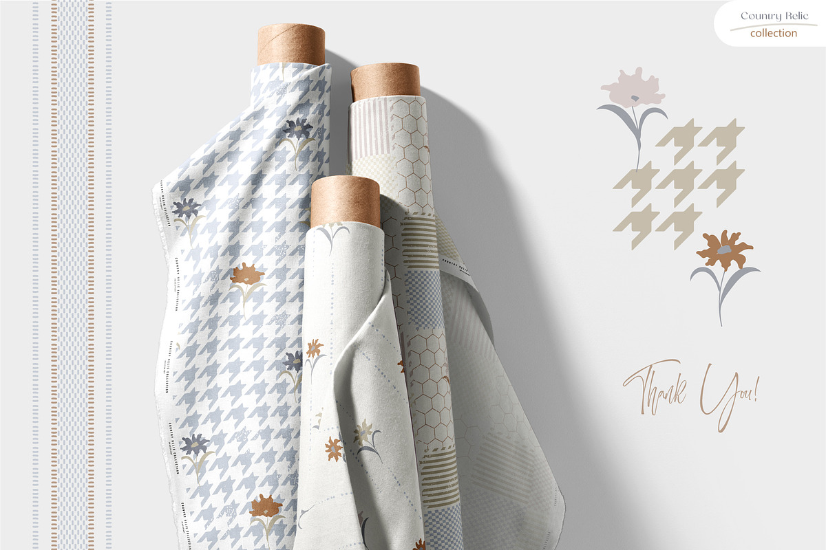 Country Relic - Seamless Patterns, a Pattern Graphic by InaCorart (Photo 10 of 10)