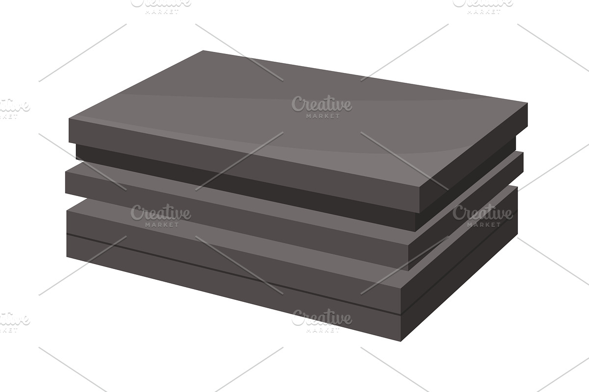 Building material. Sheets of, an Object Illustration by Things for designers