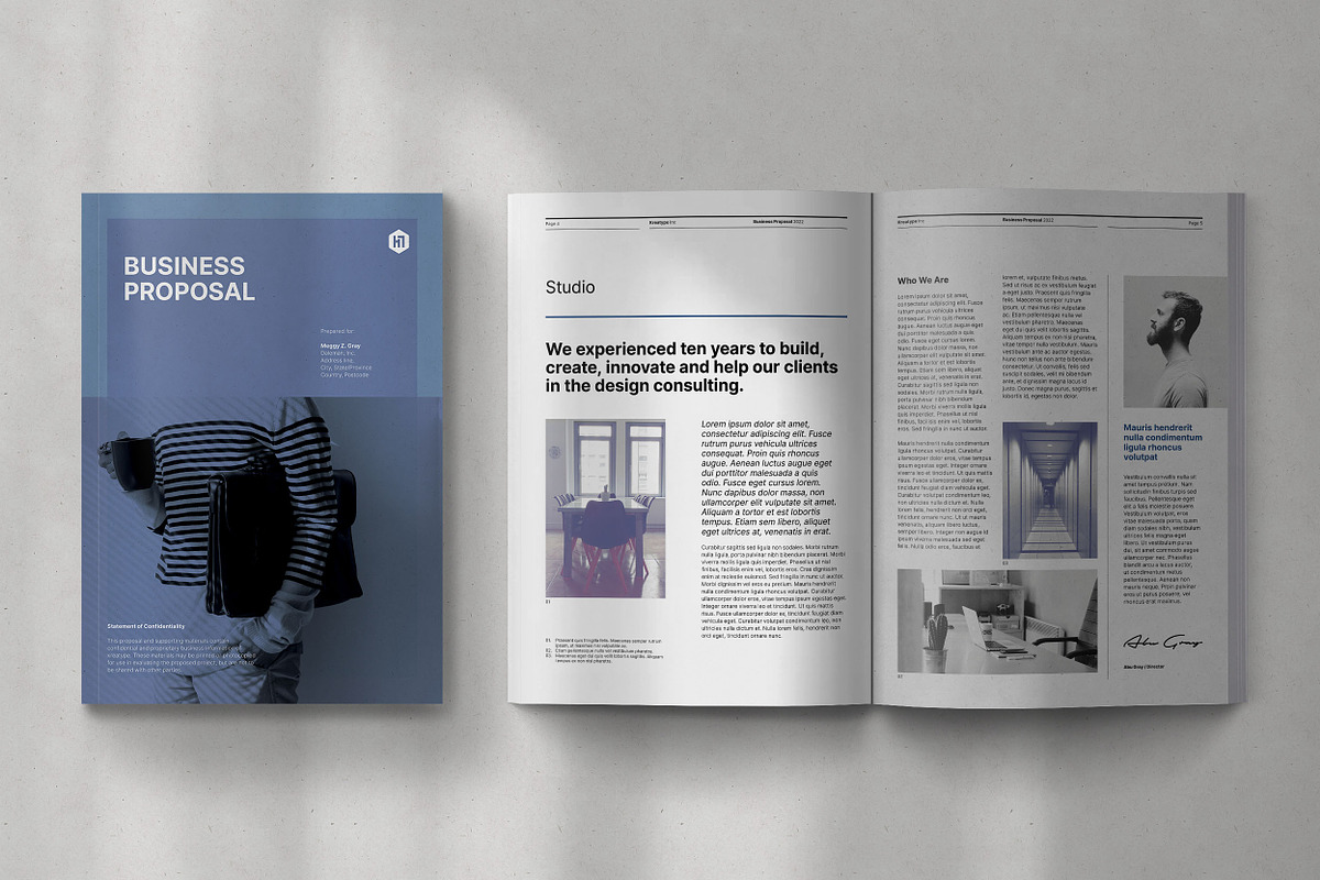Kreatype Proposal, a Brochure Template by Kreatype Studio (Photo 1 of 18)