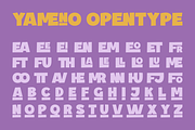 Yameno, a Sans Serif Font by ahweproject (Thumbnail 5 of 10)