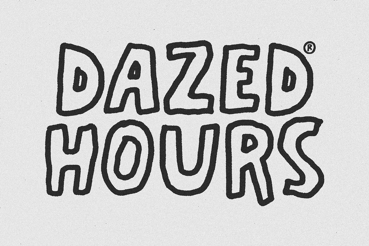 Lazy Daze - Playful Display Font, a Handwritten Font by Typeparties (Photo 2 of 9)