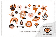 Girls support. Illustration set., an Object Graphic by anna khramtsova (Thumbnail 4 of 10)