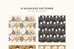 AUTUMN VIBES Patterns & Graphics