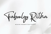 Fellin Blettys, a Script Font by pineungtype (Thumbnail 6 of 8)