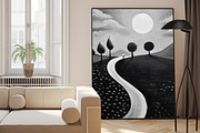 Various artistic abstract prints, a Pattern Graphic by Muzi pear studio (Thumbnail 8 of 12)