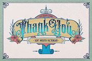 Soft Mouth Victorian Typeface, a Blackletter Font by alit design (Thumbnail 24 of 24)