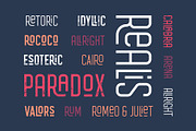 Avantgarde Sans Serif Family, a Sans Serif Font by Graphicdome (Thumbnail 13 of 18)