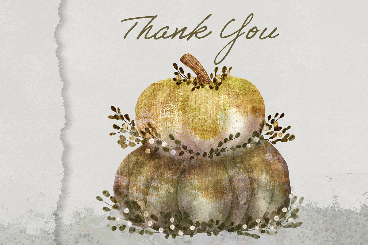 Pumpkin Spice Watercolor Clipart, an Illustration by Bridgett Stahlman Design (Photo 9 of 9)