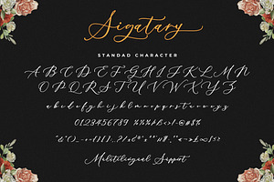 Sigatary - A Calligraphy Script