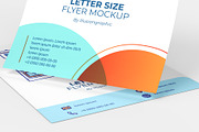 US Letter Size Flyer Mockup, an Advertising Mockup by Illusiongraphic (Thumbnail 22 of 25)