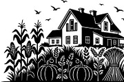 Thanksgiving Harvest SVG Bundle, an Illustration by Designs_River (Thumbnail 41 of 48)