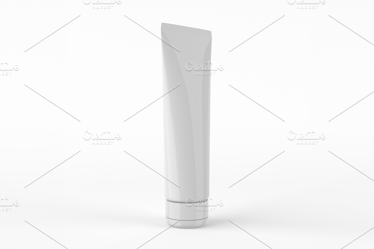 Moisturizer Tube Mockup, a Packaging Mockup by Qaleb Studio (Photo 3 of 3)