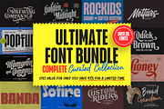 Font Bundle - Complete Collection, a Serif Font by A.Budianto (Thumbnail 1 of 39)