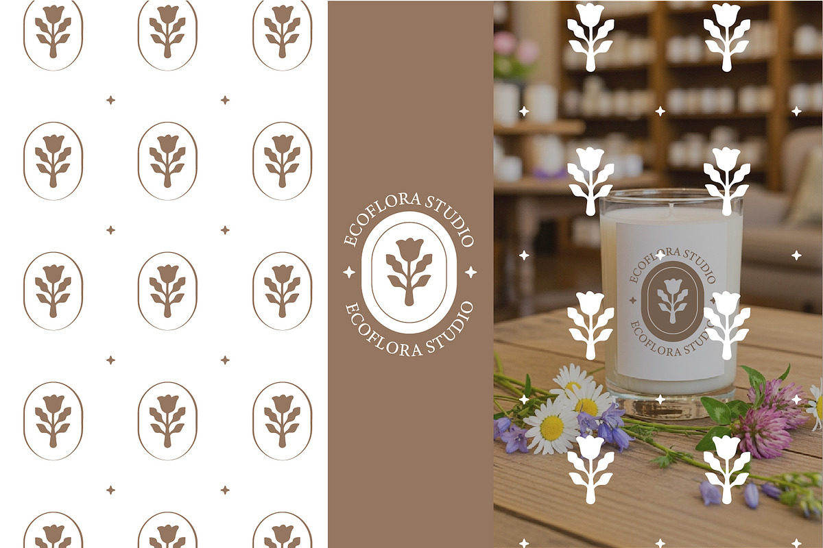 Elegant Botanical Floral Design Kit, a Decorative Illustration by Lettering_Logo (Photo 4 of 15)