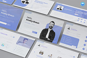 CV Resume Portfolio Keynote, a Presentation Template by Pixslides (Thumbnail 1 of 7)