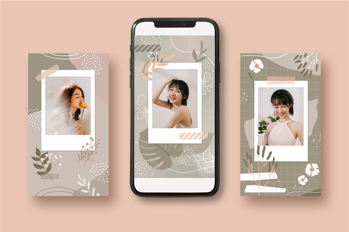 Floral Story Instagram Template, a Social Media Template by AM studio (Photo 5 of 6)